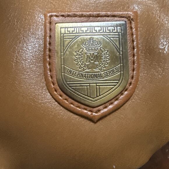 M International Vintage Brown Leather Shoulder Bag - Picture 2 of 7